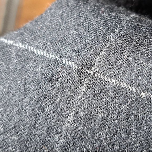 Prada Milano Men's Dress Pants Gray Check Button Fly Slim Fit Size 37x32 / 56 - Picture 16 of 16